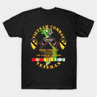 Vietnam Combat Veteran w  H Co 75th Inf Ranger - 1st Cav Div T-Shirt